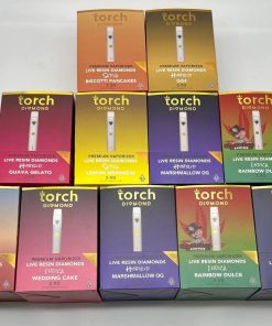 TORCH LIVE RESIN DISPOSABLE THC VAPE DIAMONDS